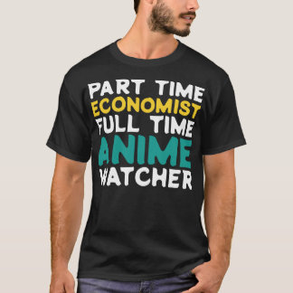 T-shirt Économiste à temps partiel Observateur à temps ple