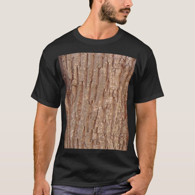 T-shirt écorce d'arbre (Devant)