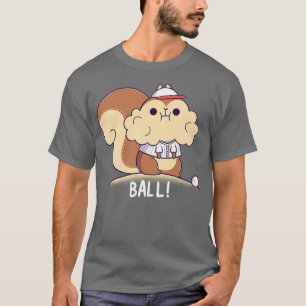 T-shirt Écorce de baseball