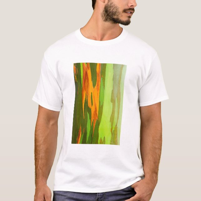 T-shirt Écorce d'eucalyptus arc-en-ciel, Hawaï (Devant)