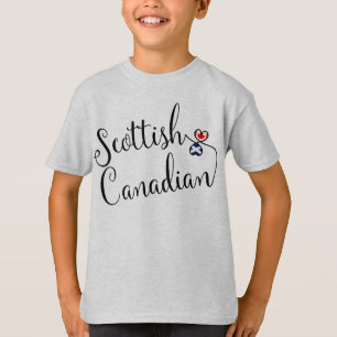 T-shirt Écossais Canadiens et Canadiennes