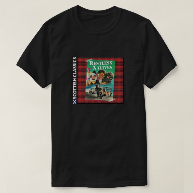 T-shirt Écossais classique - Natives agitées cadeau Hallow (Design devant)