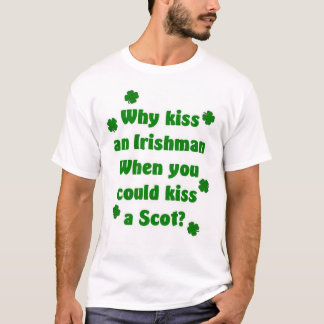 T-shirt Ecossais de combat de jour de St Patty