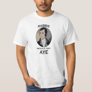 T-shirt écossais de l'indépendance de Robert Bur