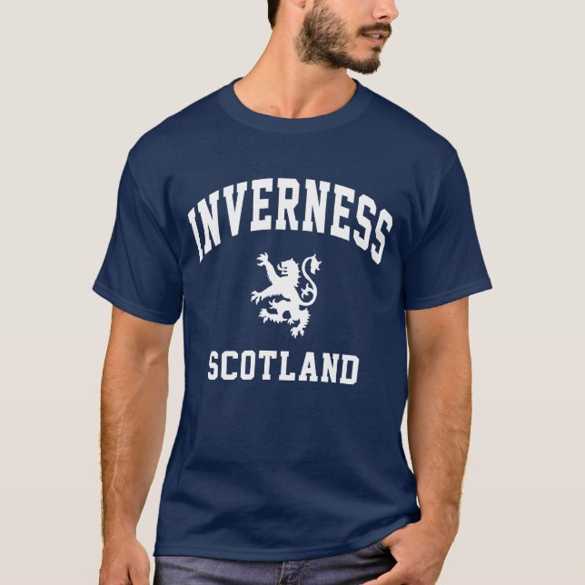 T-shirt Écossais d'Inverness (Devant)