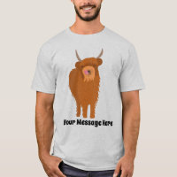 Écossais Highland Cattle Cow Graphic Personnalisé