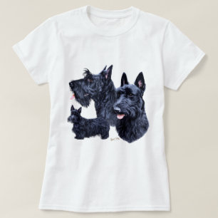 T-shirt Écossais Terrier