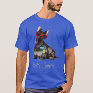 T-shirt Écossais Terrier d'été