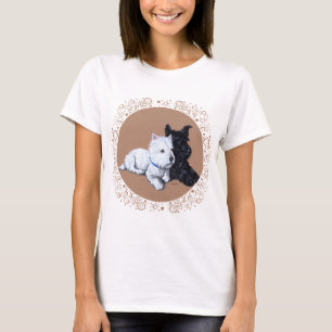 T-shirt Écossais Terrier et conception de Westie