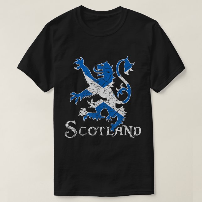 T-shirt Écosse Lion Rampant Écosse Écosse Écosse (Design devant)