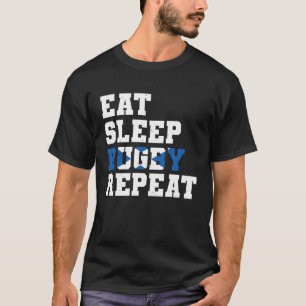 T-shirt Ecosse Manger Sleep Rugby Répéter Scottish Sport