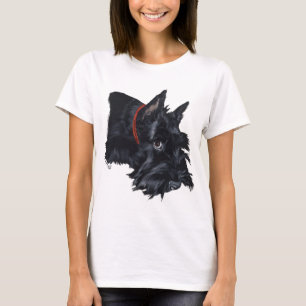 T-shirt Ecosse Terrier Repose