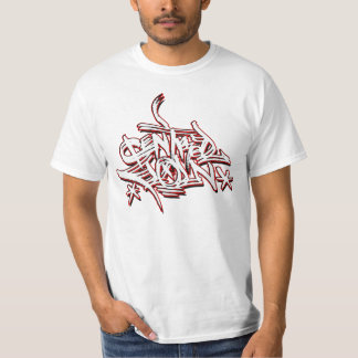 T-shirt Écoulement central