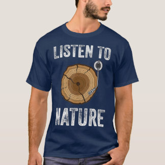 T-shirt Écouter Le Réchauffement climatique Naturel Change