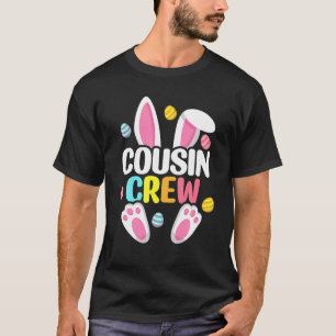 T-shirt Écran Cousin Famille de lapin de Pâques