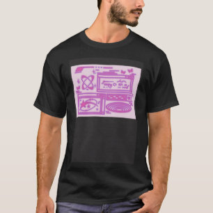 T-shirt Écran de la salle de contrôle Vintage des années 2