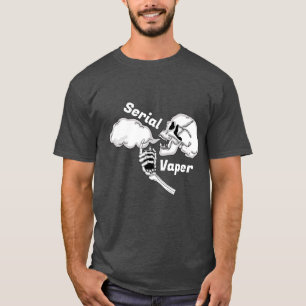 T-shirt Écran série   Vapeur du crâne et des os