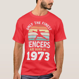 T-shirt Ecrans nés 1973 50e Anniversaire clôture Cadeau