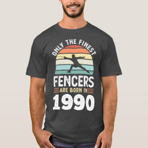 T-shirt Ecrans nés 1990 30e anniversaire clôture Cadeau