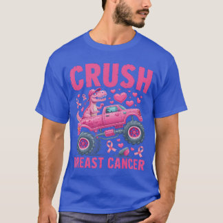 T-shirt Écraser la sensibilisation au cancer du sein Monst