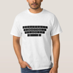 T-shirt Écrire sur - Dons pour les écrivains aspirants