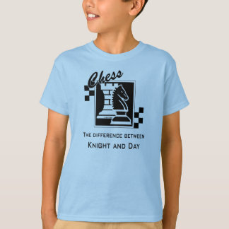 T-shirt Écris la différence entre le Chevalier et le Jour