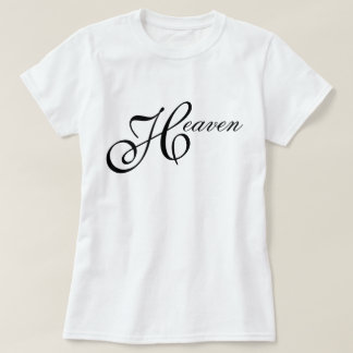 T-shirt Écriture céleste iconique, chic et minimaliste