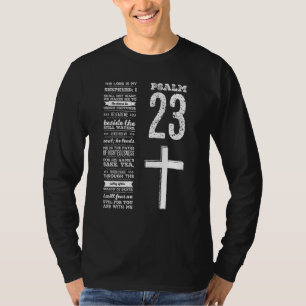 T-shirt Ecriture chrétienne Psaume 23 Groupe Jeunesse Past