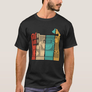 T-shirt Écriture cool Auteur Vintage Auteurs rétro