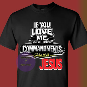 T-shirt Écriture - JÉSUS