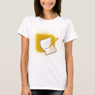 T-shirt Écriture Lover