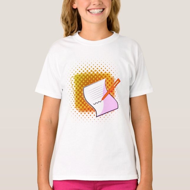 T-shirt Écriture Lover (Devant)