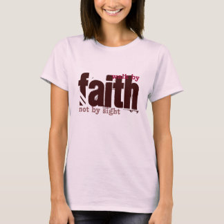 T-shirt Écriture sainte de bible - promenade par des dames