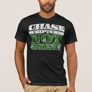 T-shirt Écritures saintes de chasse non vertes (WHT/GRN)