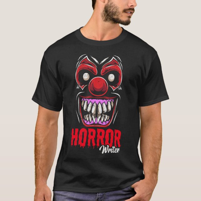 T-shirt Écrivain D'Horreur Pour Les Auteurs Vendeurs De Li (Devant)