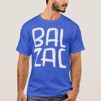 T-shirt Écrivain français Honore de Balzac 1