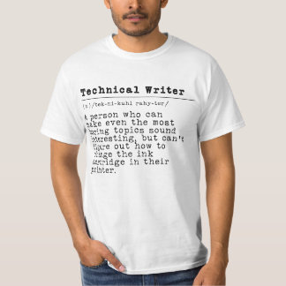 T-shirt Écrivain technique - "Assistant Word"