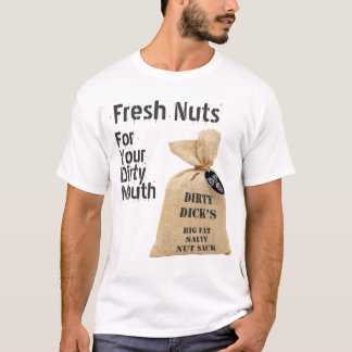T-shirt Écrous frais (blancs)