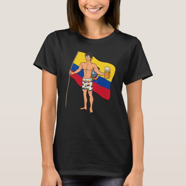 T-shirt Ecuador Hot Boy (Devant)