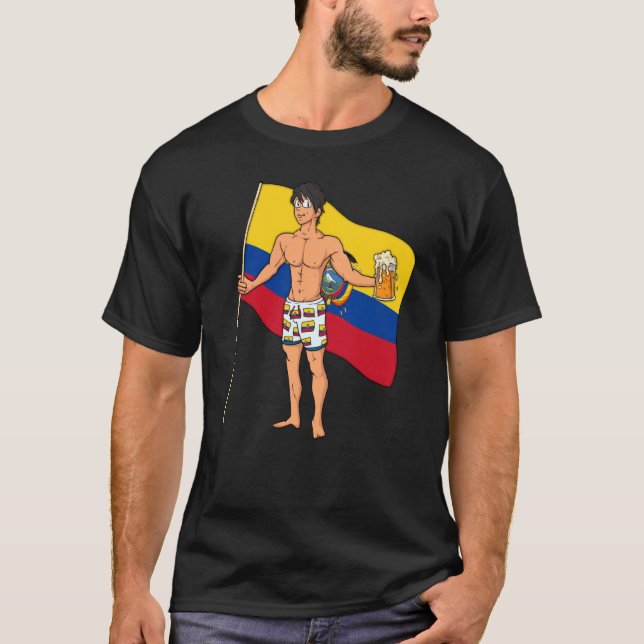 T-shirt Ecuador Hot Boy (Devant)
