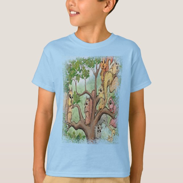 T-shirt Écureuil (Devant)