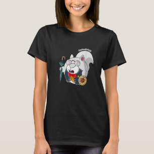 T-shirt Écureuil  Alice au pays des merveilles Lapin blanc