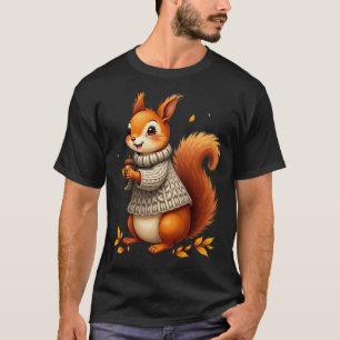 T-shirt Écureuil au pull