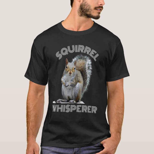 T-shirt Écureuil Cool écureuil sarcastique (Devant)