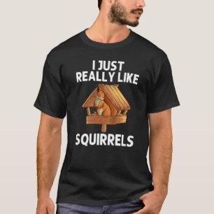 T-shirt Écureuil cool Pour Hommes Femmes Chipmunk Zookeepe