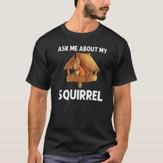 T-shirt Écureuil cool Pour Hommes Femmes Chipmunk Zookeepe