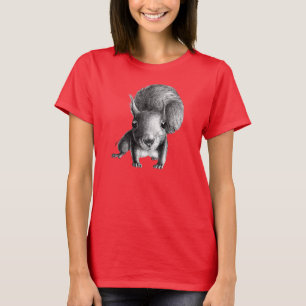 T-shirt Écureuil curieux