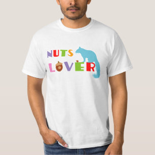 T-shirt Écureuil de l'amant des noix