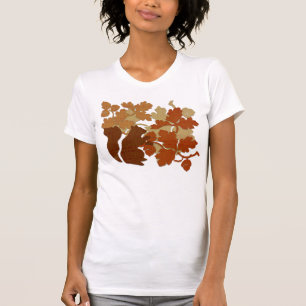 T-shirt Écureuil de "tissu"