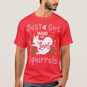T-shirt Écureuil Écureuil Auteur